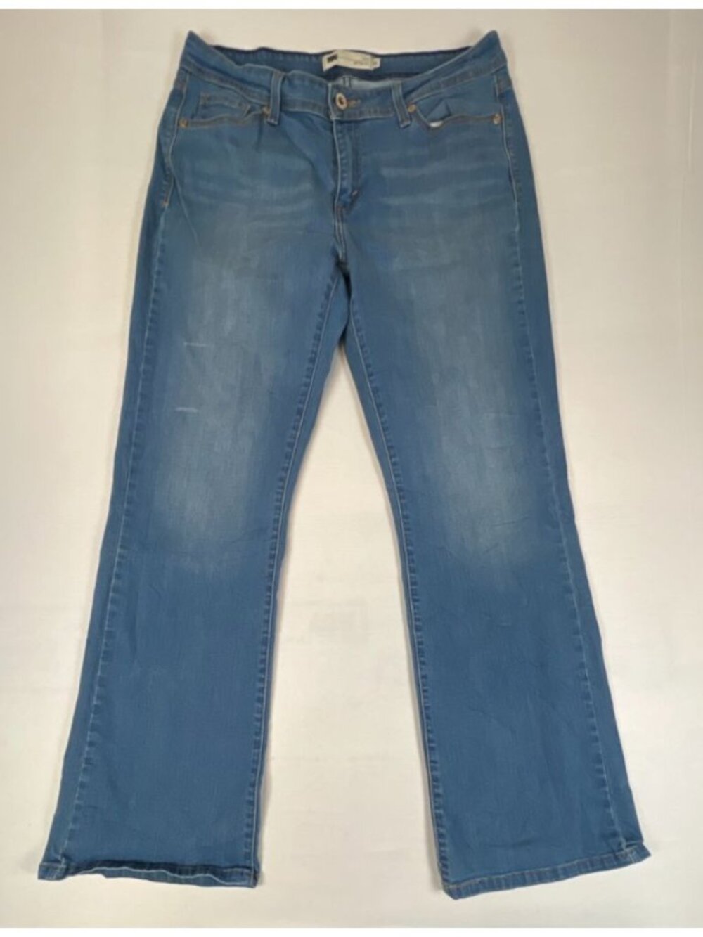 Levi's 529 Curvy Boot Cut Women's Jeans Size 16 Medium Wash Stretch